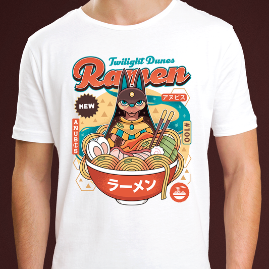 Twilight Dunes Ramen Vintage Unisex T-Shirt