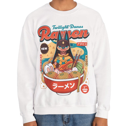 Twilight Dunes Ramen Vintage Crewneck Sweatshirt