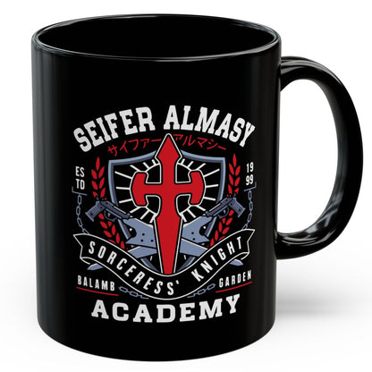 Seifer Almasy Academy Emblem Black Mug