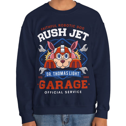Dr Thomas Light Garage Crewneck Sweatshirt