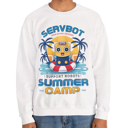 Servbot Summer Camp Vintage Crewneck Sweatshirt