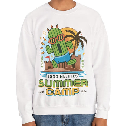 Cactuar Summer Camp Vintage Crewneck Sweatshirt