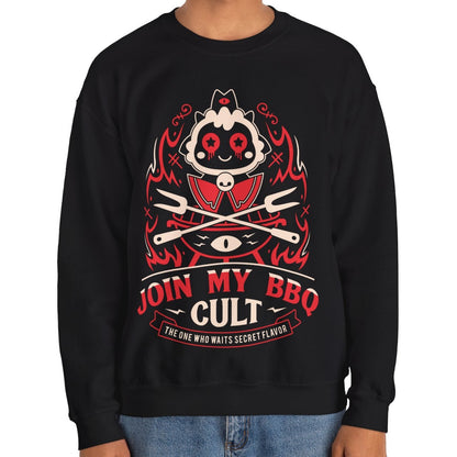 Join My Barbecue Cult Crewneck Sweatshirt