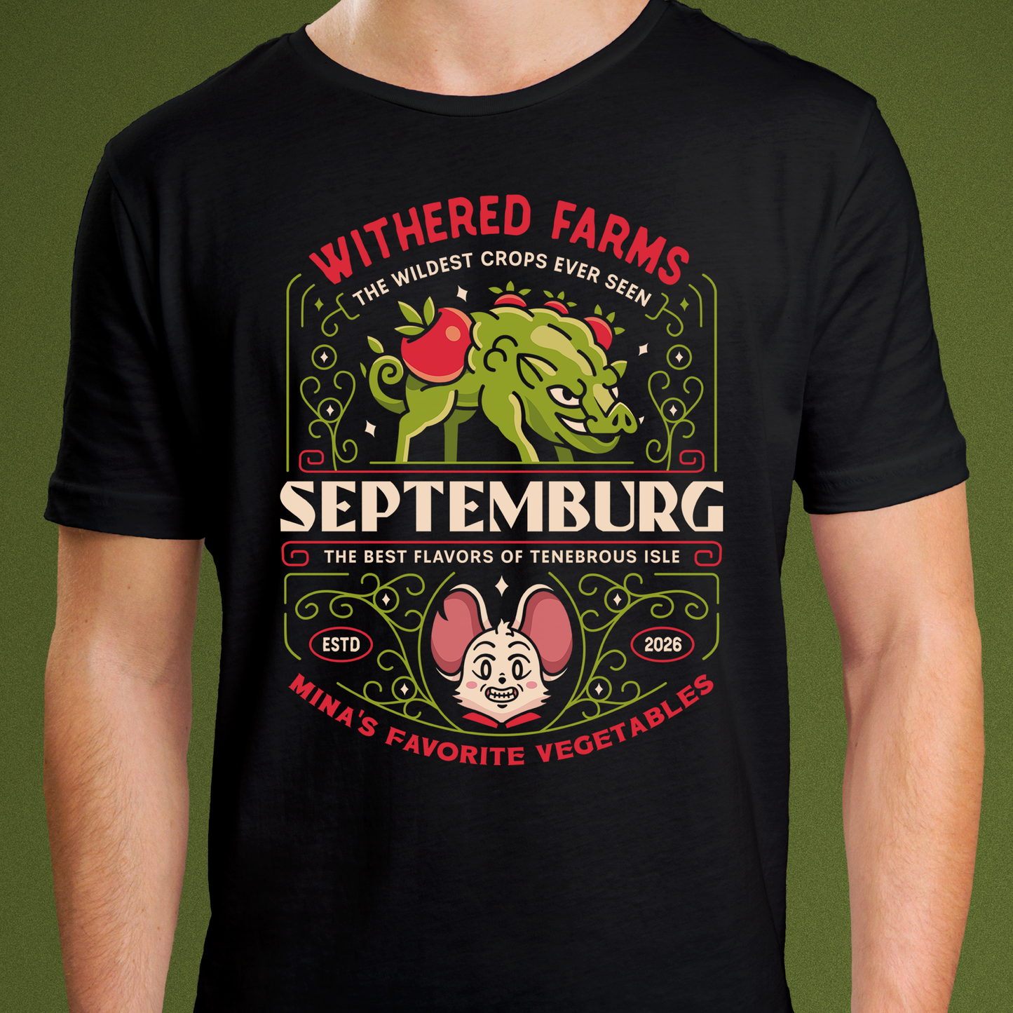 Septemburg Withered Farms Crest Unisex T-Shirt