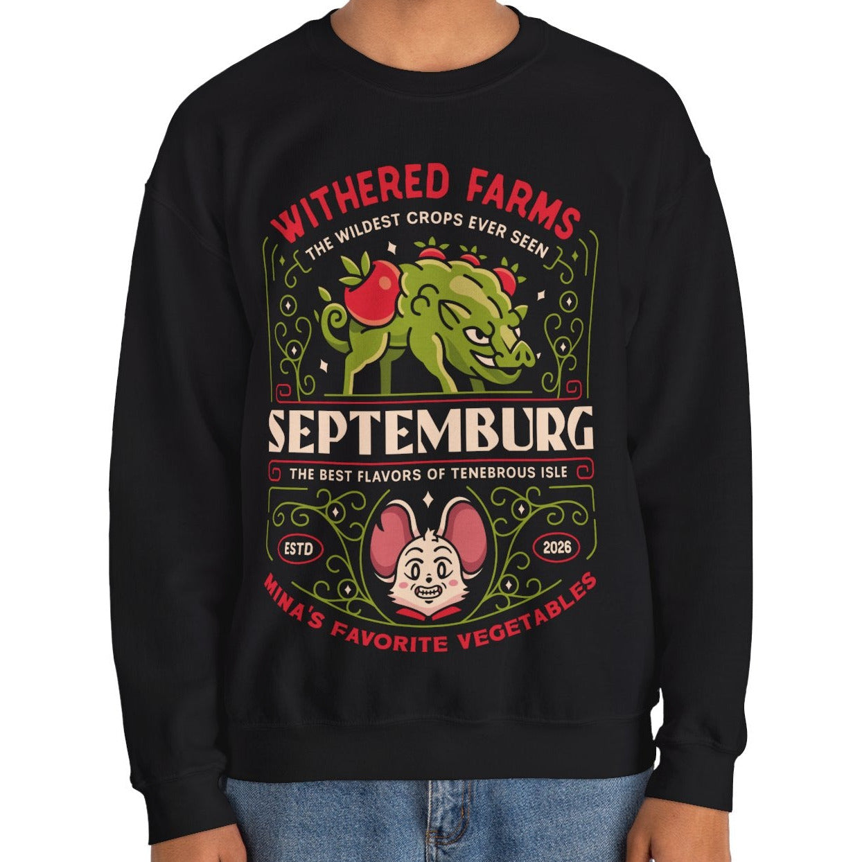 Septemburg Withered Farms Crest Crewneck Sweatshirt