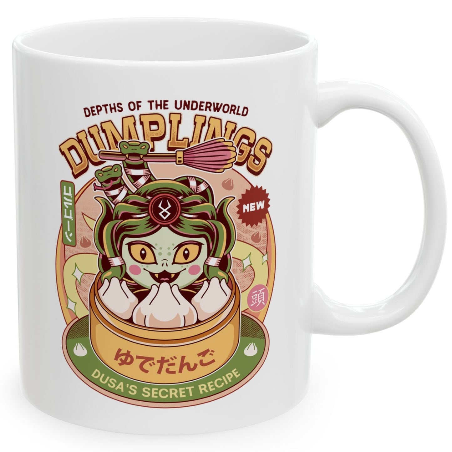 Dusa Dumplings Vintage Ceramic Mug