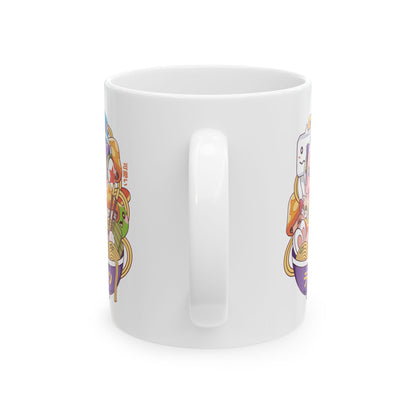 Maple World Monsters Ramen Ceramic Mug