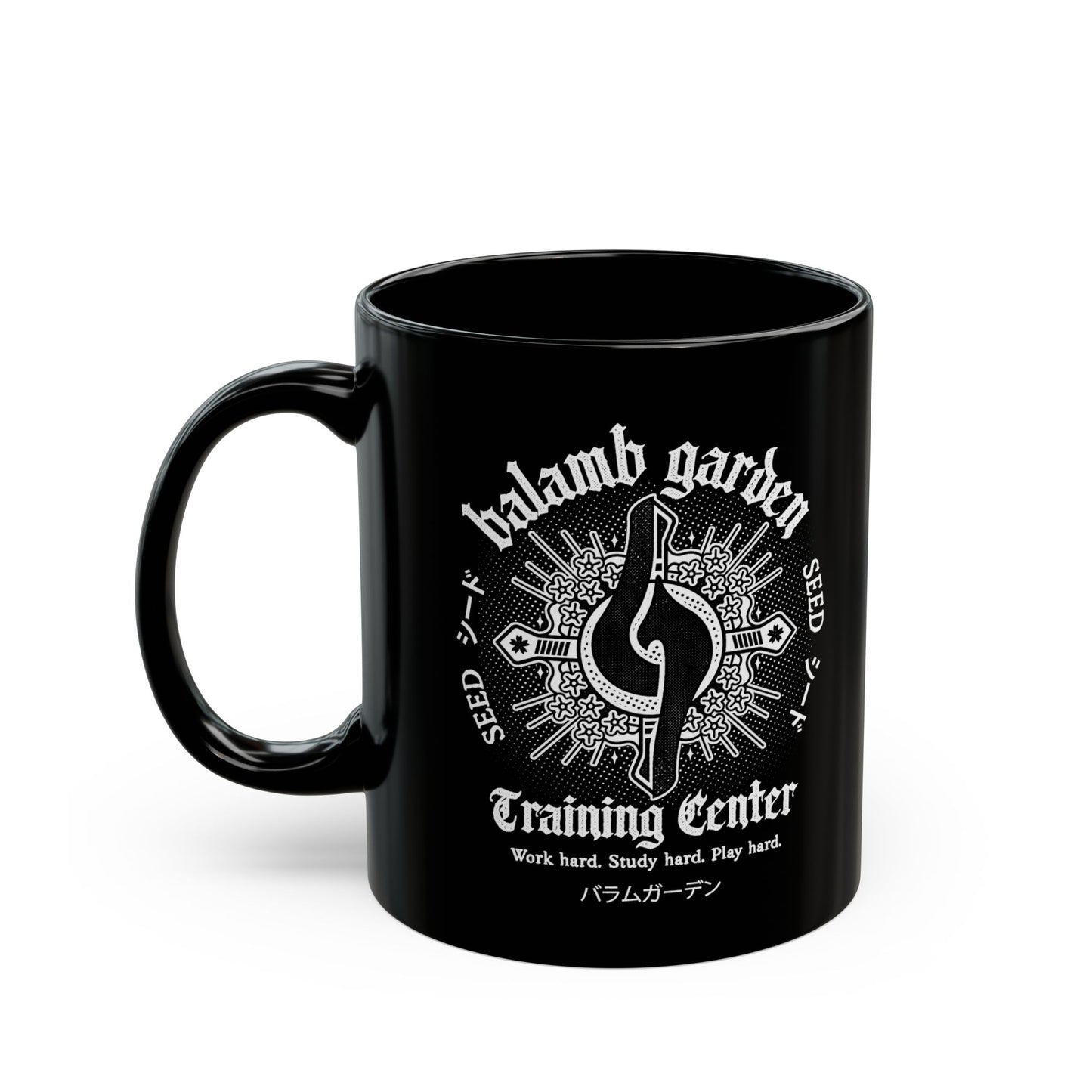 Balamb Garden Training Center Black Mug