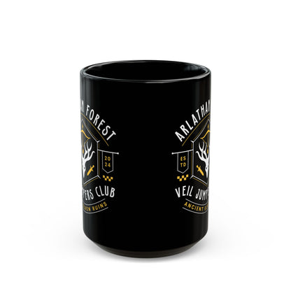 Veil Jumpers Club Emblem Black Mug