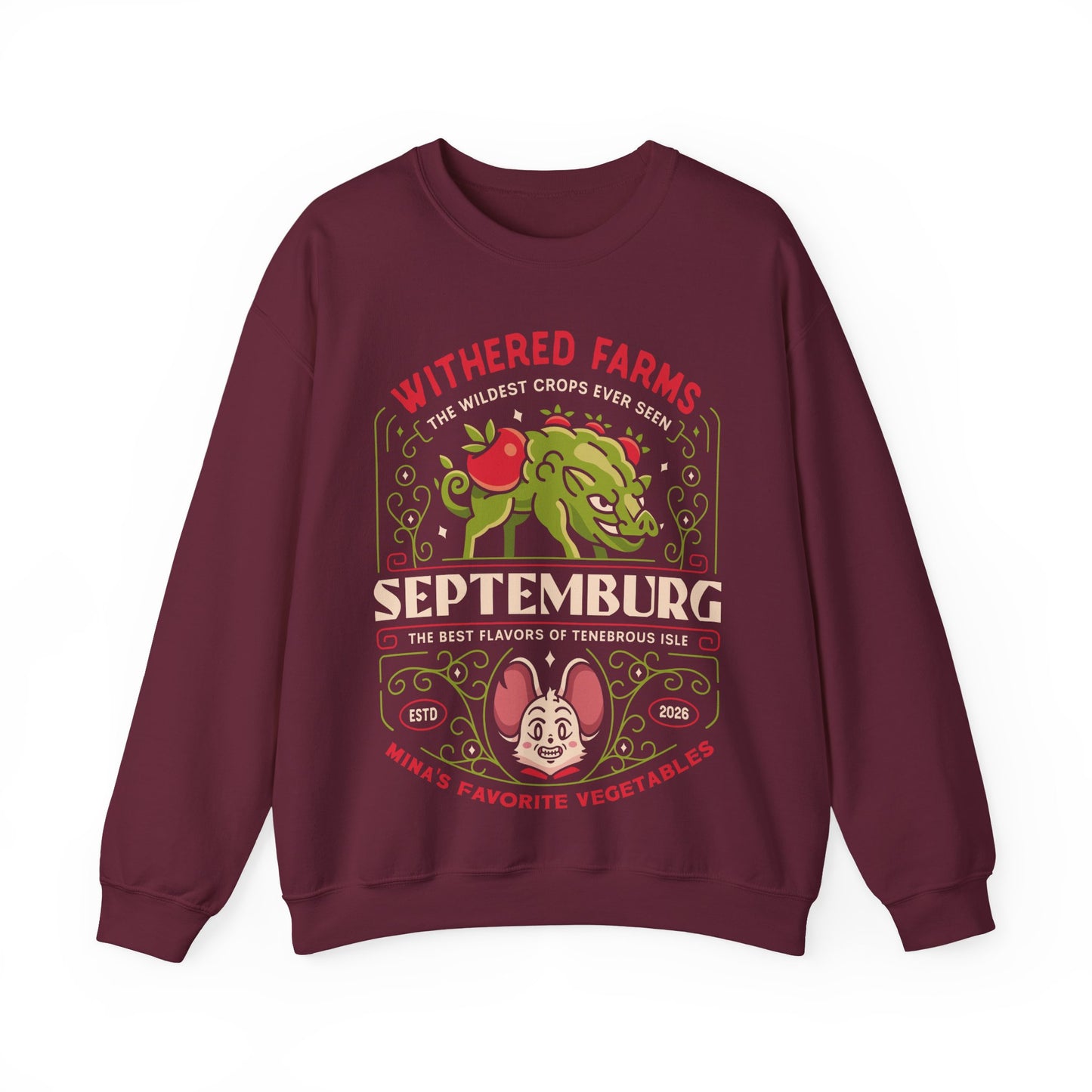 Septemburg Withered Farms Crest Crewneck Sweatshirt