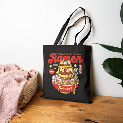 Serpent Of Ronka Ramen Canvas Tote Bag