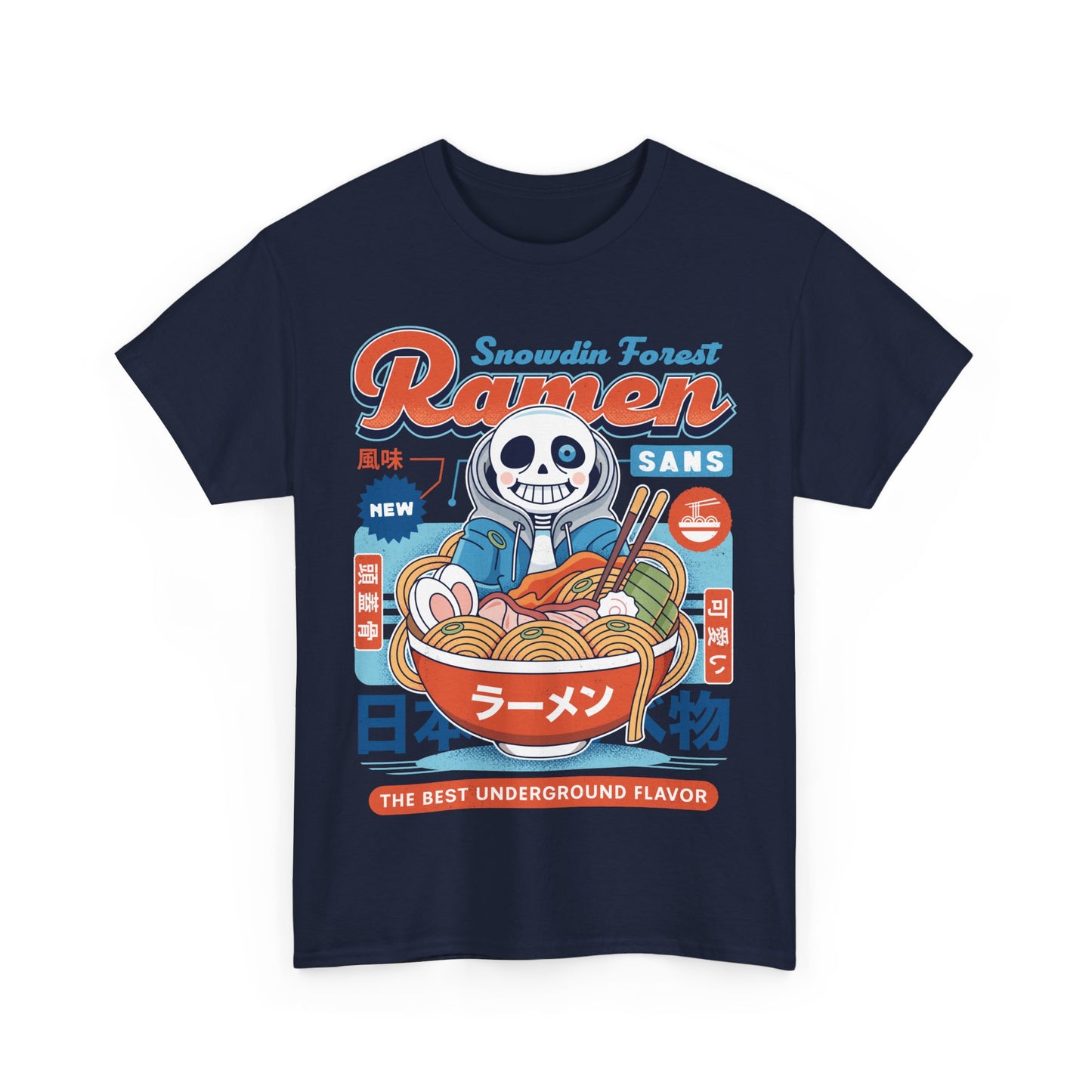 Snowdin Forest Ramen Vintage Unisex T-Shirt