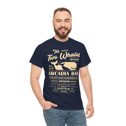 The Two Whales Diner Emblem Unisex T-Shirt