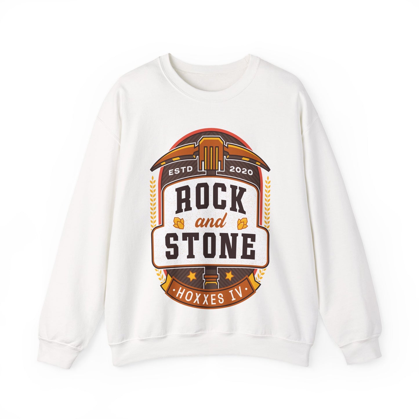 Rock And Stone Emblem Unisex Crewneck Sweatshirt