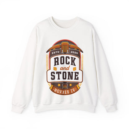 Rock And Stone Emblem Unisex Crewneck Sweatshirt