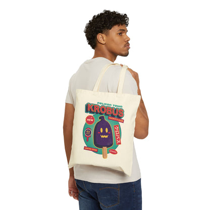Krobus Ice Cream Canvas Tote Bag