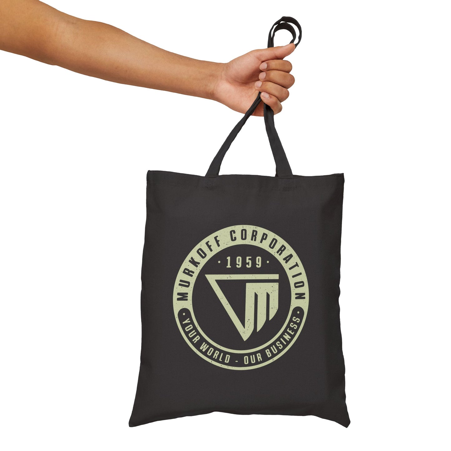 Murkoff Corporation Emblem Cotton Canvas Tote Bag