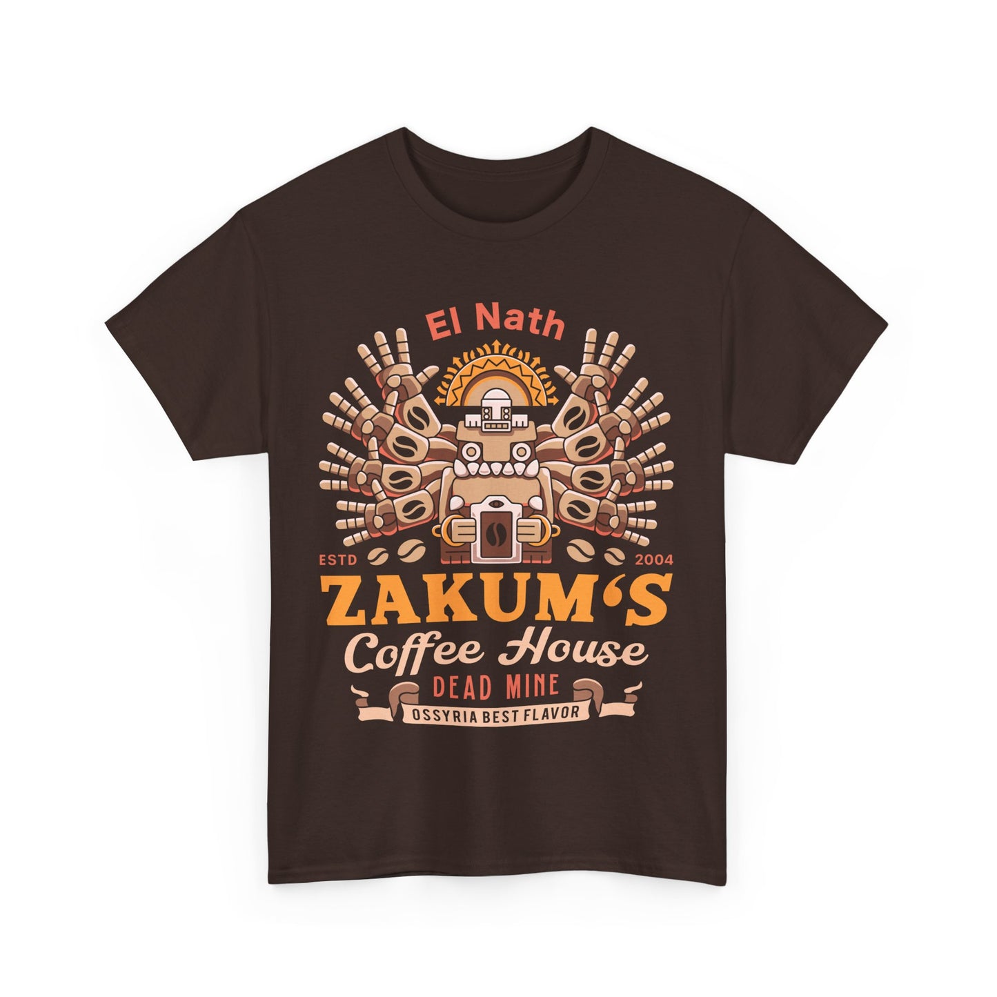 Zakum Coffee Emblem Unisex T-Shirt