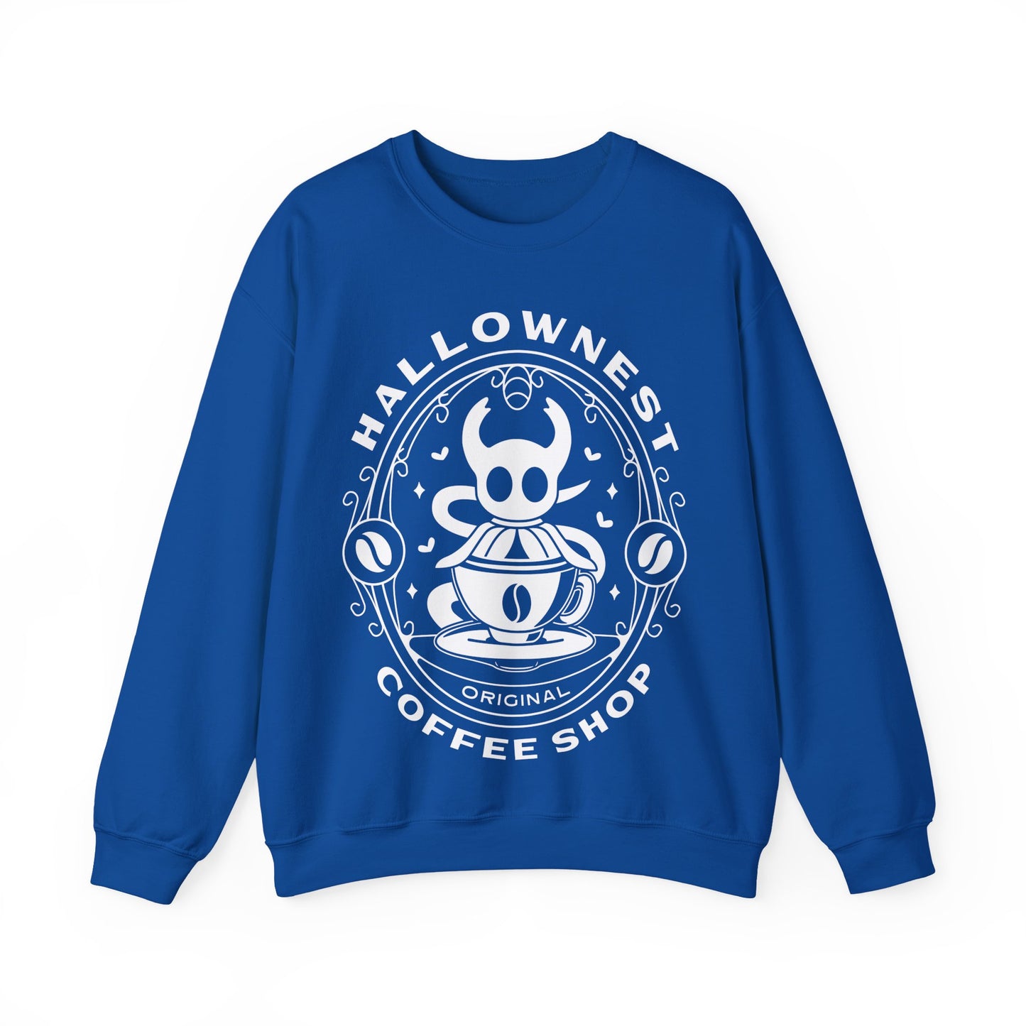Hallownest Coffee Emblem Unisex Crewneck Sweatshirt