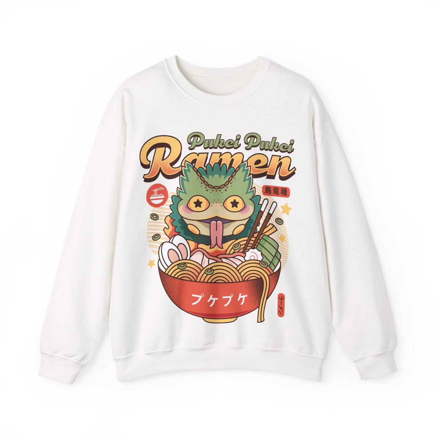 Pukei Pukei Ramen Vintage Unisex Crewneck Sweatshirt