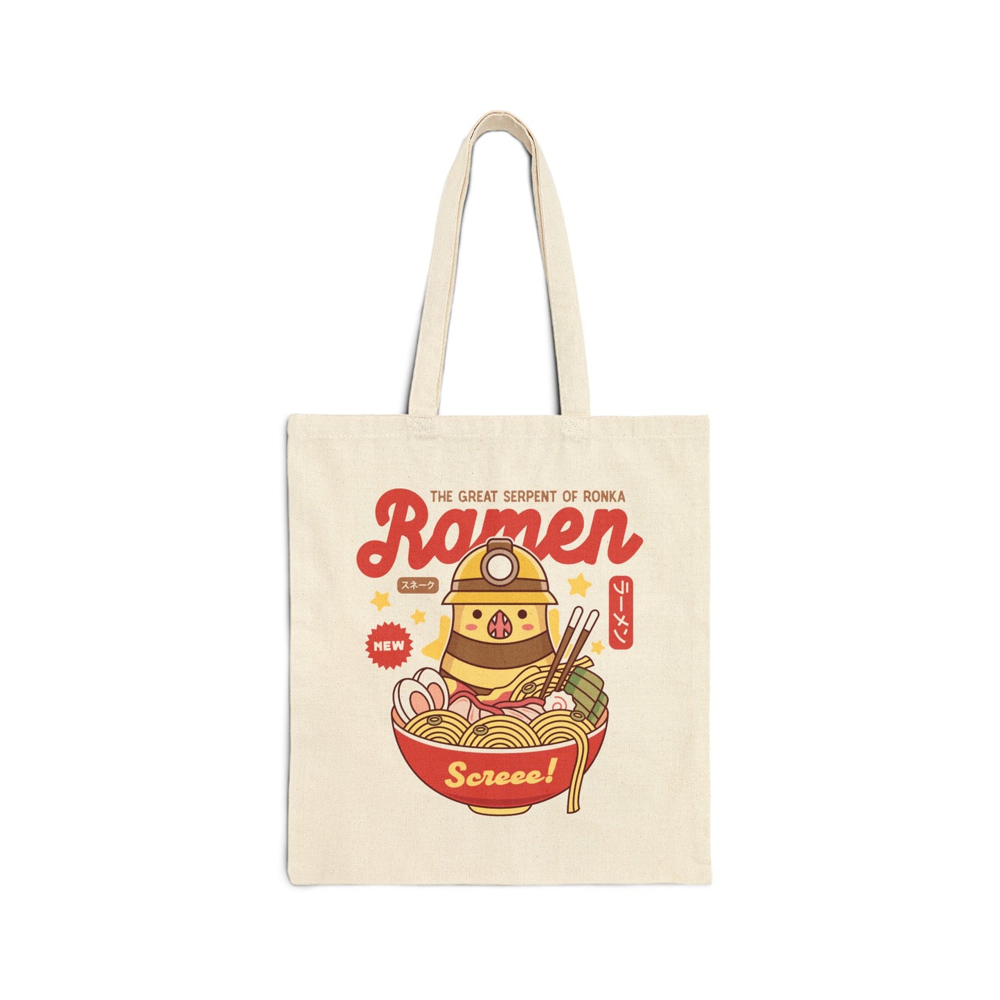 Serpent Of Ronka Ramen Canvas Tote Bag