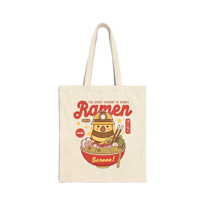 Serpent Of Ronka Ramen Canvas Tote Bag