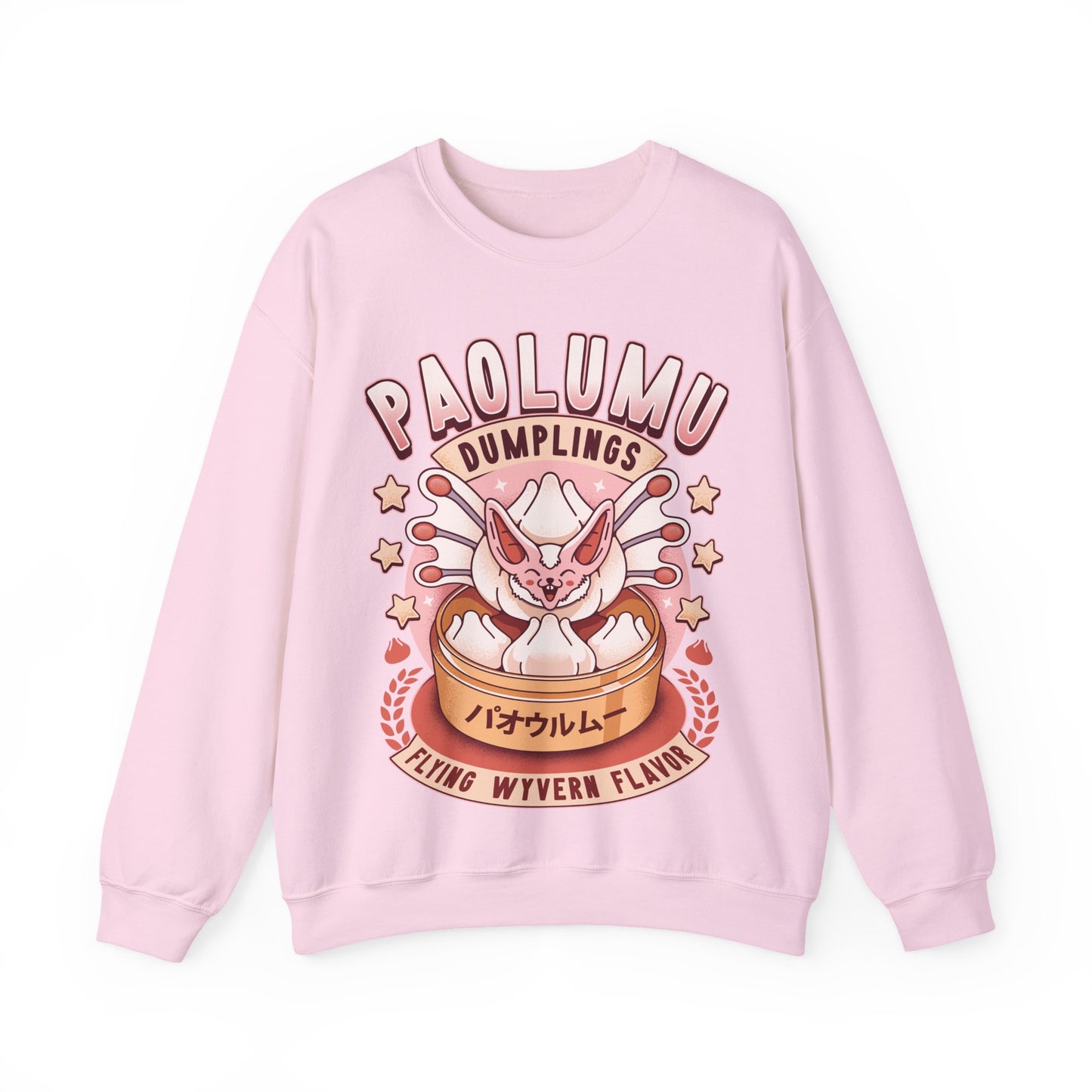 Paolumu Dumplings Vintage Unisex Crewneck Sweatshirt