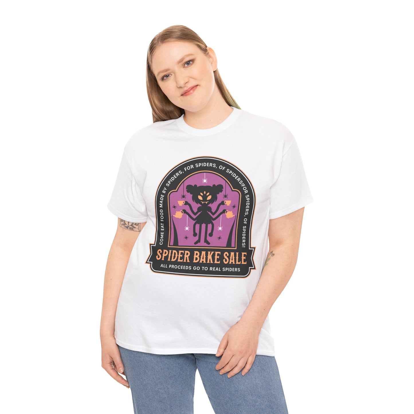 Spider Bake Sale Emblem Unisex T-Shirt
