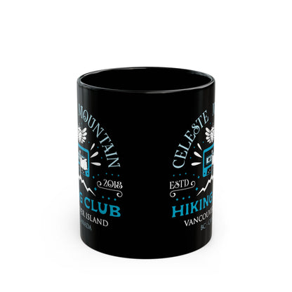 Celeste Mountain Hiking Club Black Mug