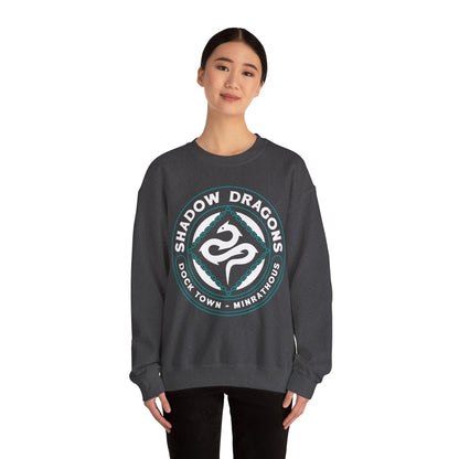 Minrathous Shadow Dragons Emblem Unisex Crewneck Sweatshirt