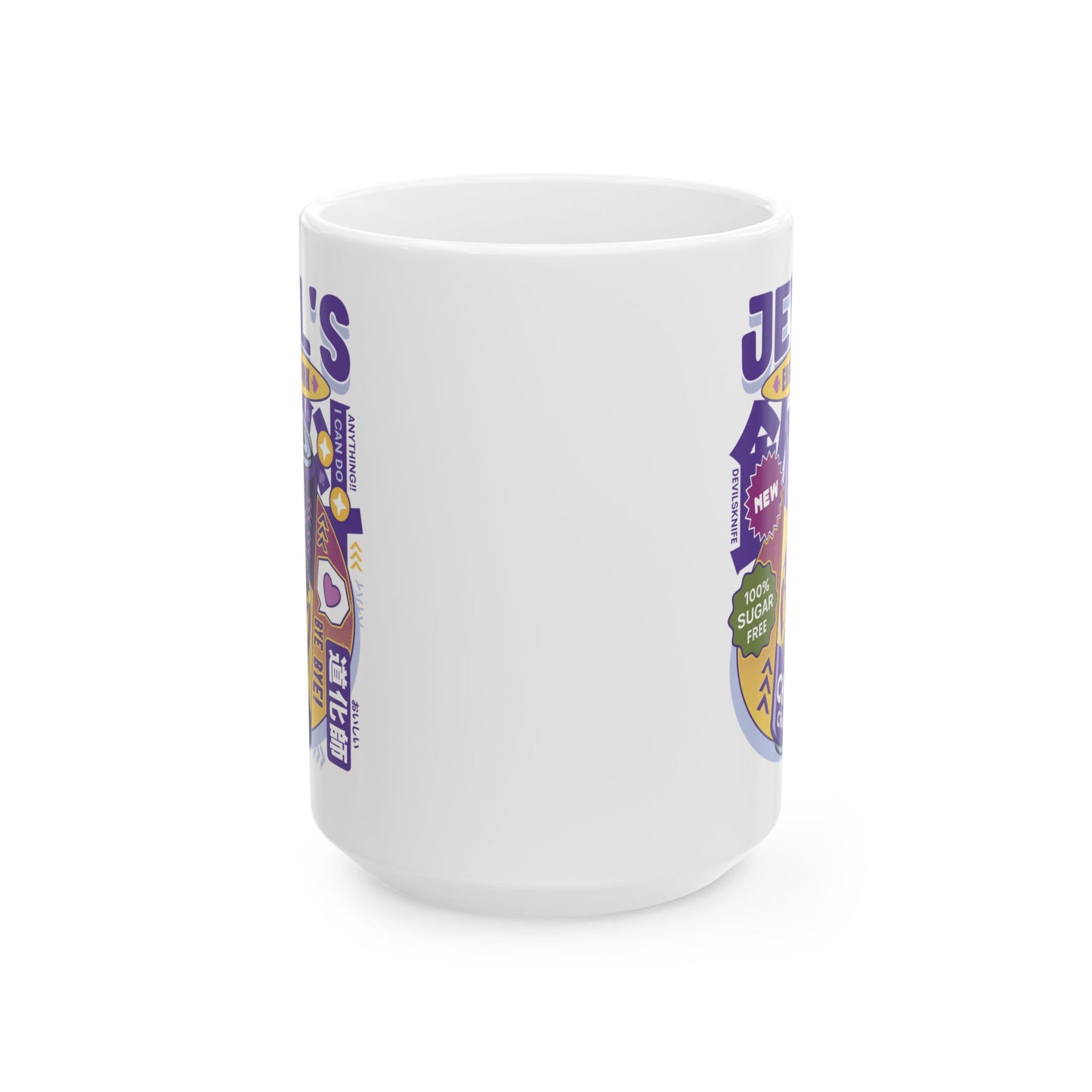 Jevil Energy Drink Ceramic Mug