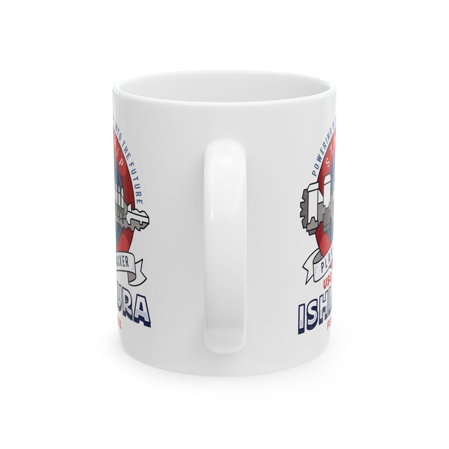 Ishimura Vintage Emblem Ceramic Mug