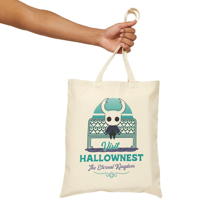 Visit Hallownest Emblem Canvas Tote Bag