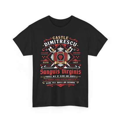 Castle Dimitrescu Vineyard Crest Unisex T-Shirt