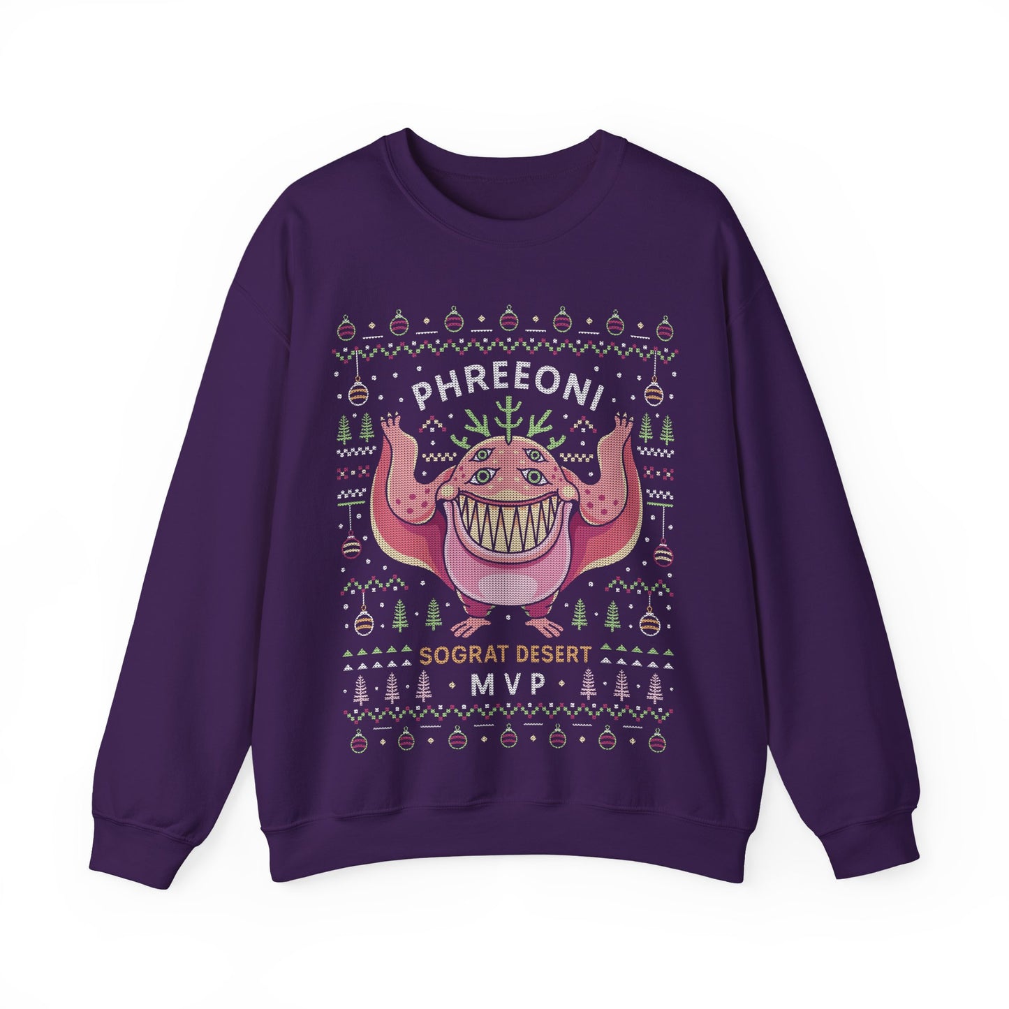 Phreeoni Ugly Sweater Crewneck Sweatshirt