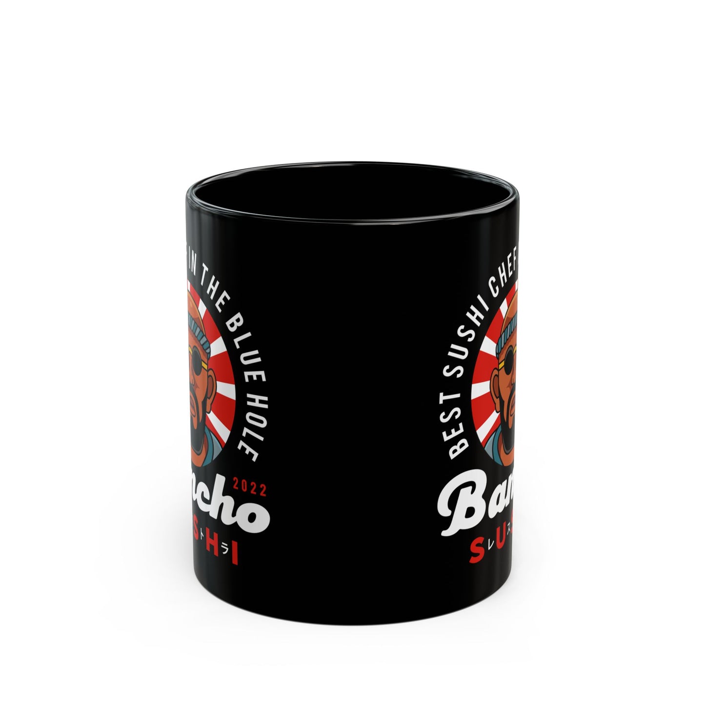 Bancho Sushi Emblem Black Mug