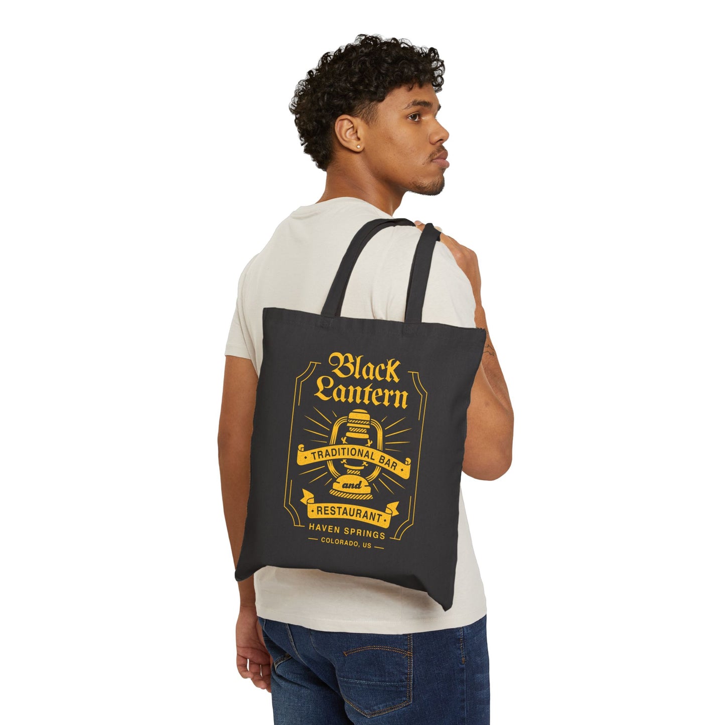 The Black Lantern Emblem Tote Bag