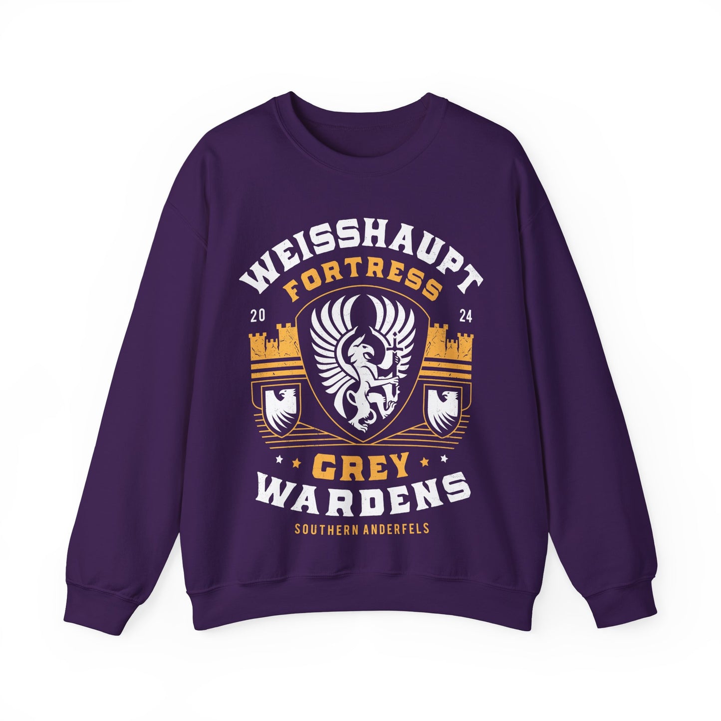 Grey Wardens Fortress Crest Unisex Crewneck Sweatshirt