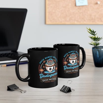Dodogama Coffee Emblem Black Mug