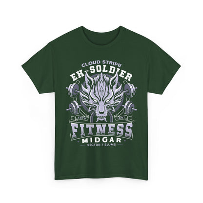 Strife Midgar Fitness Emblem Unisex T-Shirt