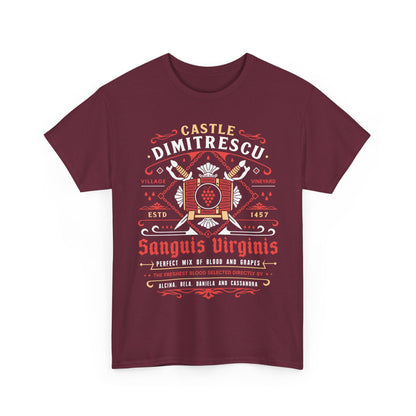 Castle Dimitrescu Vineyard Crest Unisex T-Shirt
