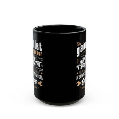 Gauntlet Runner Garage Black Mug