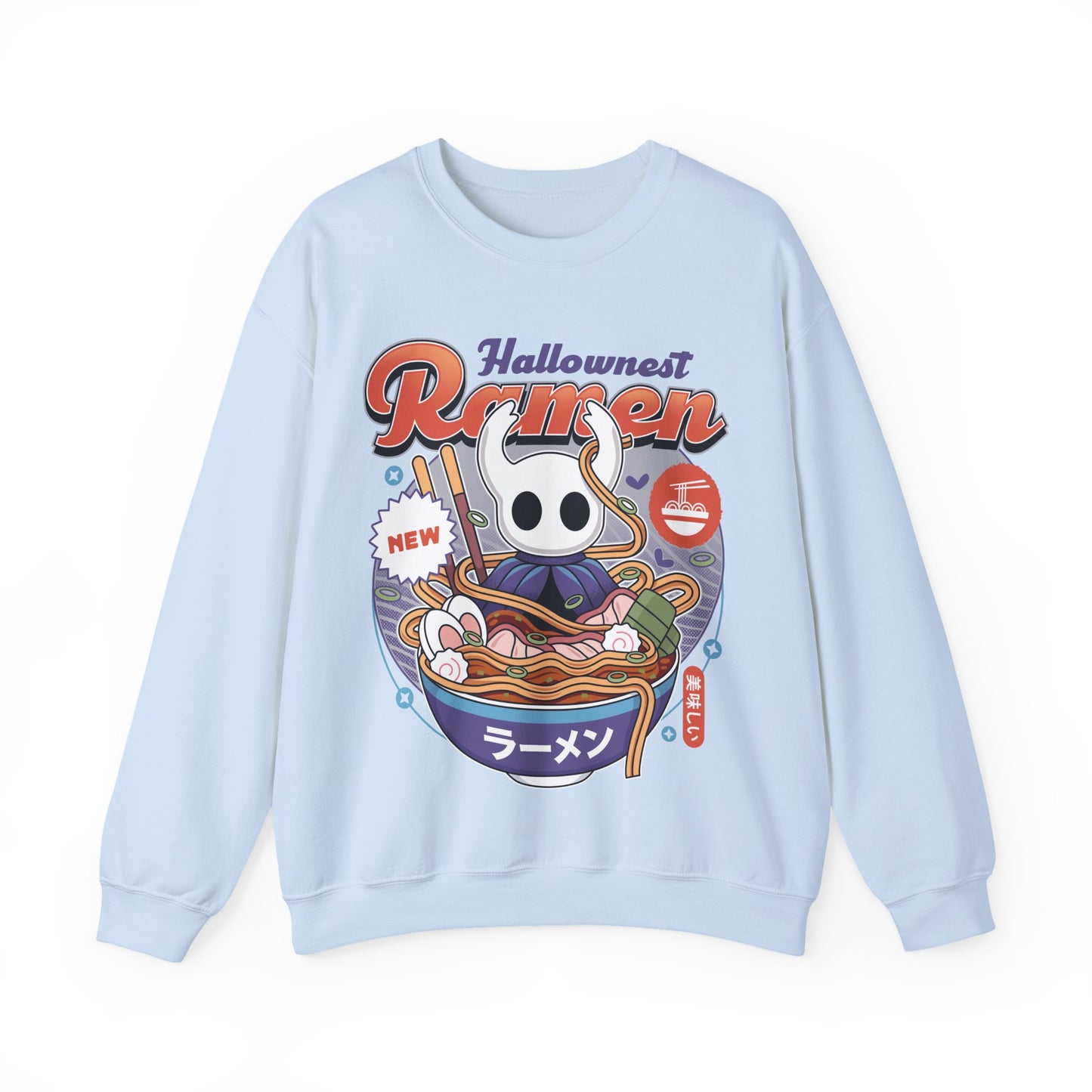 Hallownest Ramen Vintage Unisex Crewneck Sweatshirt
