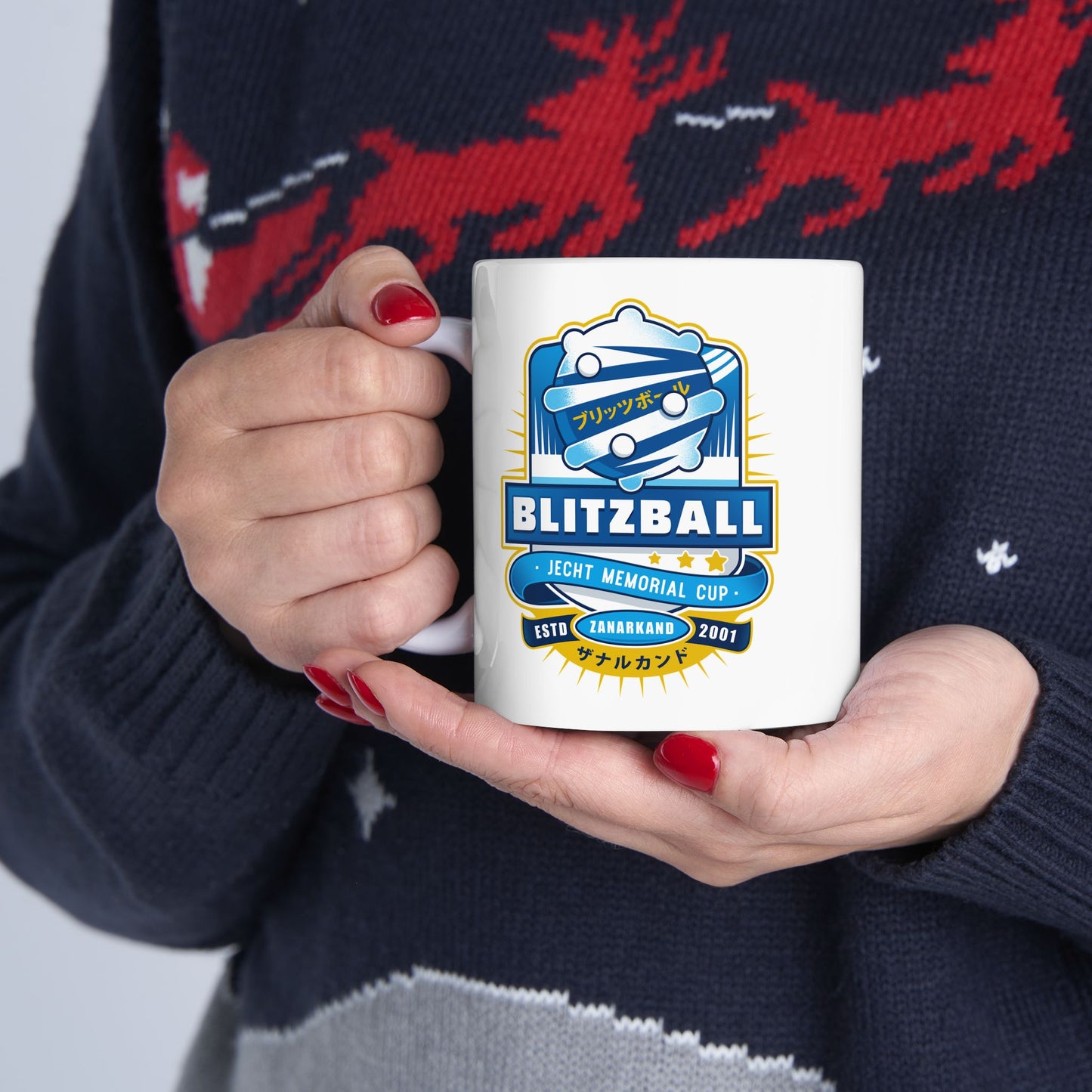 Blitzball Zanarkand Emblem Ceramic Mug