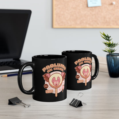 Paolumu Ice Cream Black Mug