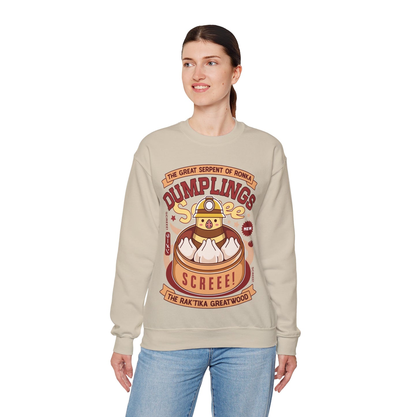 Serpent Of Ronka Dumplings Crewneck Sweatshirt