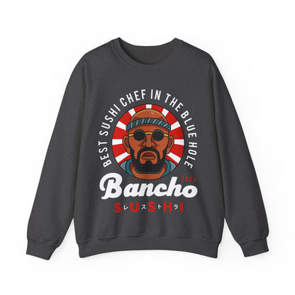 Bancho Sushi Emblem Unisex Crewneck Sweatshirt