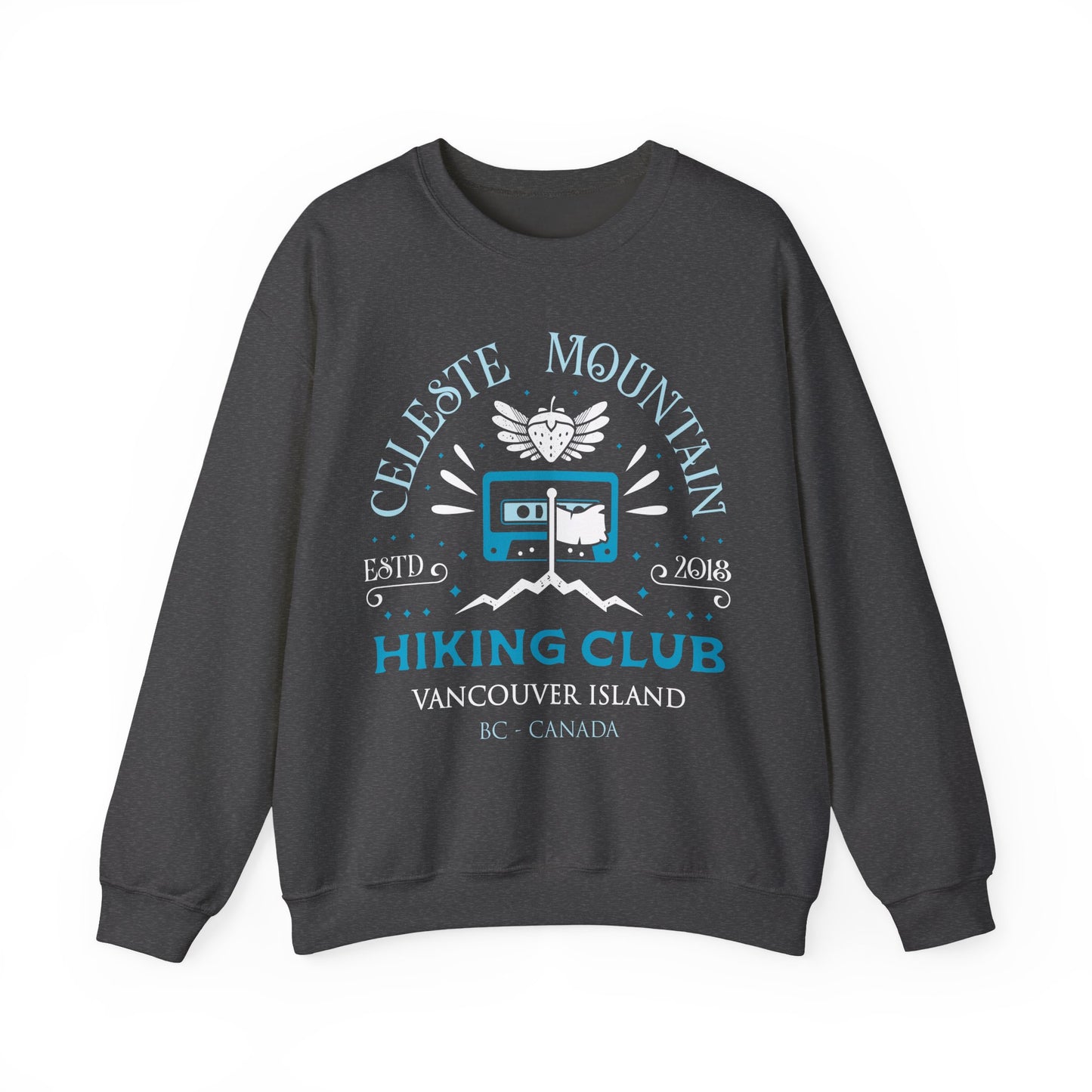 Celeste Mountain Hiking Club Unisex Crewneck Sweatshirt