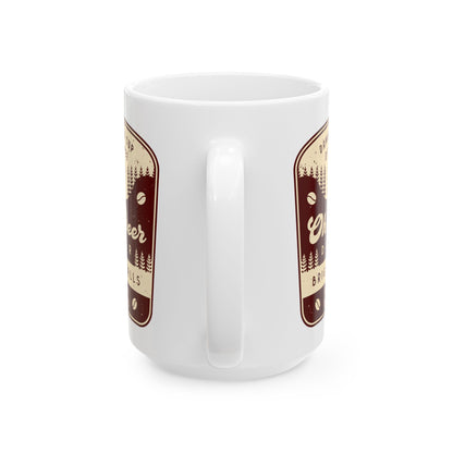 Oh Deer Diner Emblem Ceramic Mug