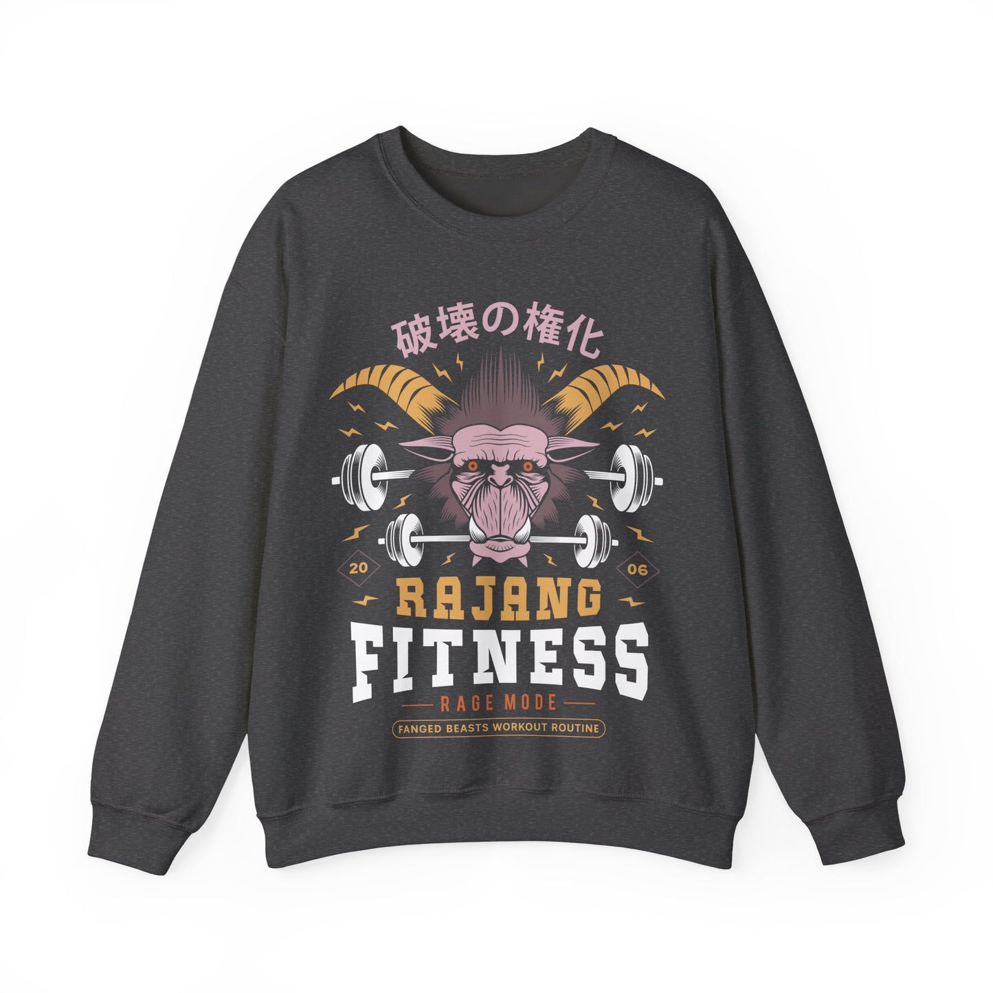 Rajang Fitness Unisex Crewneck Sweatshirt